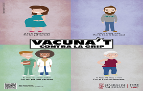 Campanya vacunació contra la grip 2017-2018